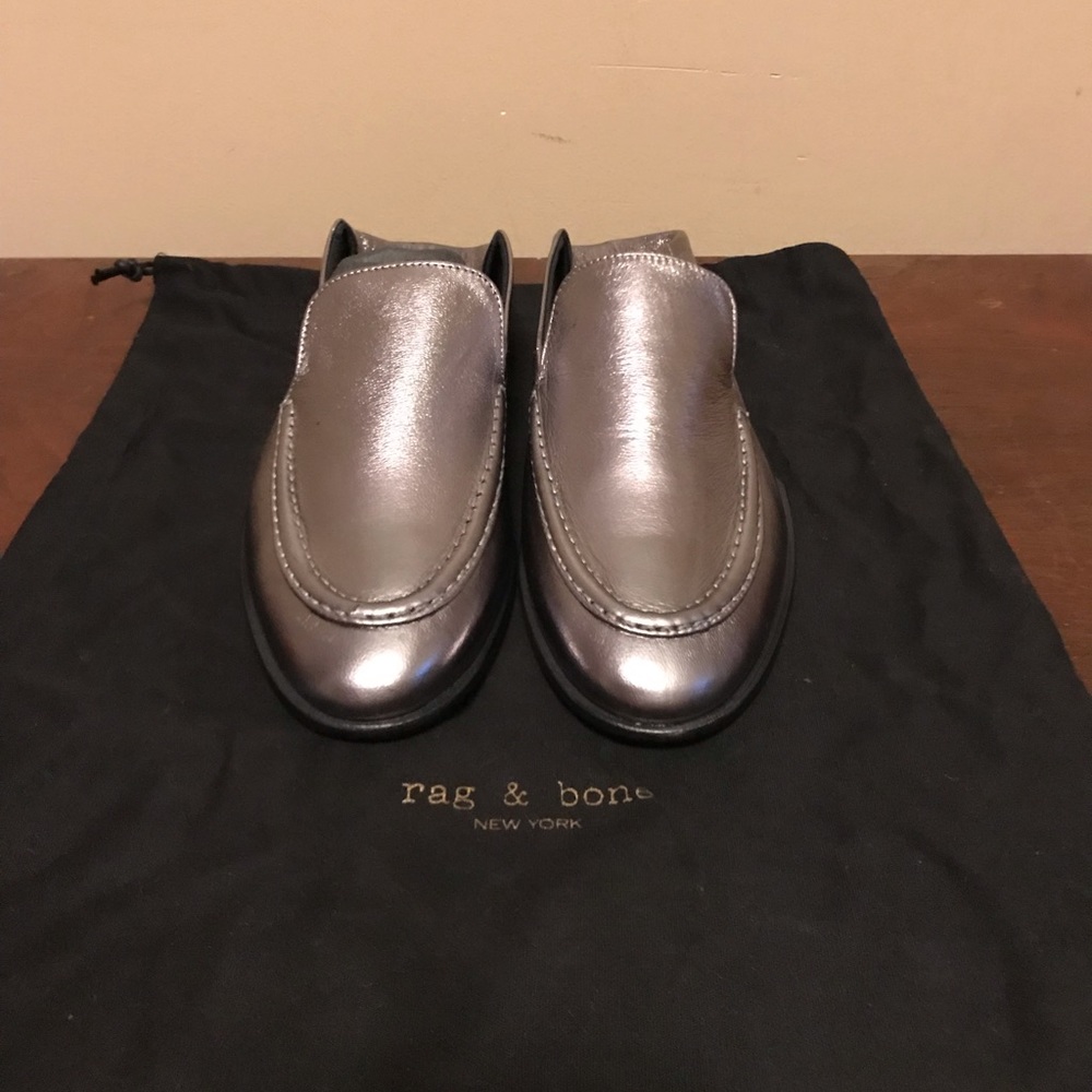 Rag & bone Silver slides